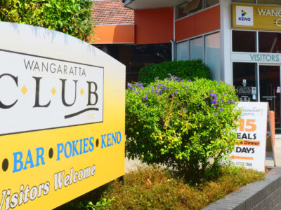 Wangaratta Club outside - header